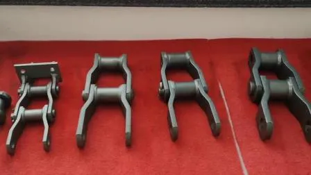 Stainless Steel Cast Drive Roller Pintle Conveyor Industrial Duplex Drag Link Engineering Chain Leaf Hollow Pin Elevator Silent Hoisting Agricultural Escalator 