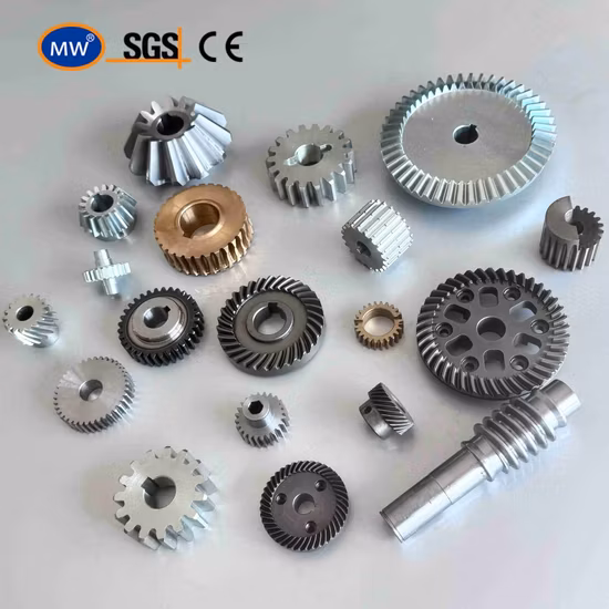Spur Worm Helical Hypoid Bevel Pinion Gear for Industrial Usage