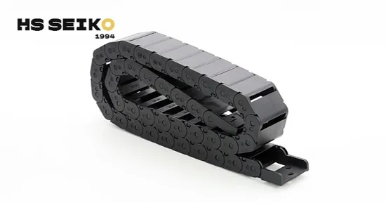 35*100mm Hose Wires CNC Machine Plastic Nylon Flexible Carrier Energy Drag Tracks Chain 