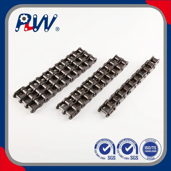 High Quality ISO Standard Short Pitch Precision Simplex Hardware Motorcycle Industrial Roller Chain (40