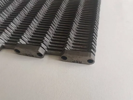 Silent Toothed Chain Belt for Conveying Glass Bottles and Cans 