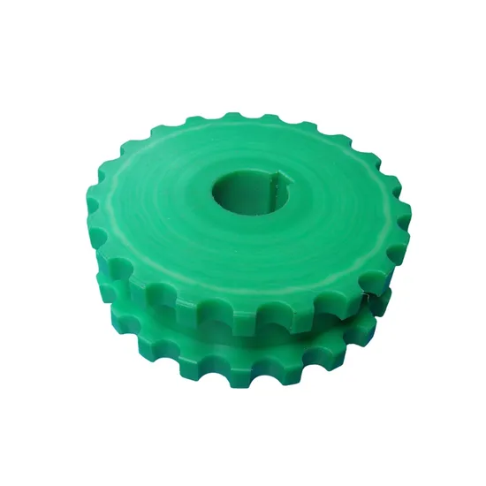 UHMWPE Plastic Sprocket Ring Gear Wheel Machining Plastic Bevel Gear 